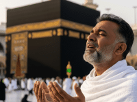 Malayalee Muslim man doing Umra in Saudi