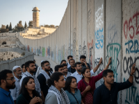 A representative image of group of Malayalees visiting Israel and Palestine